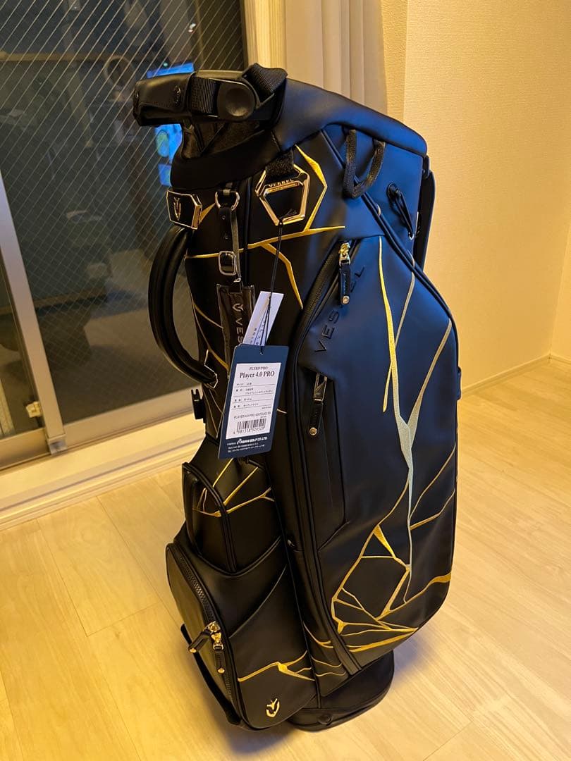 VESSEL(ベゼル) キャディバッグ KINTSUGI(金継ぎ)