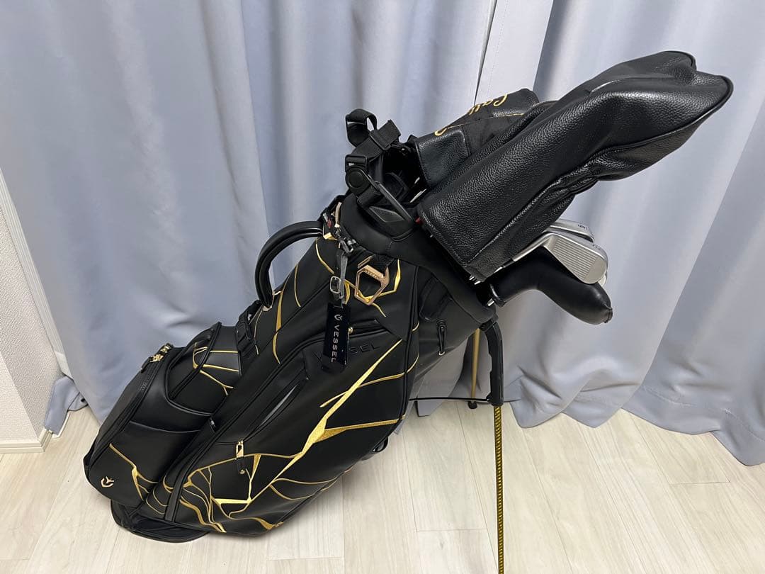 VESSEL(ベゼル) キャディバッグ KINTSUGI(金継ぎ)