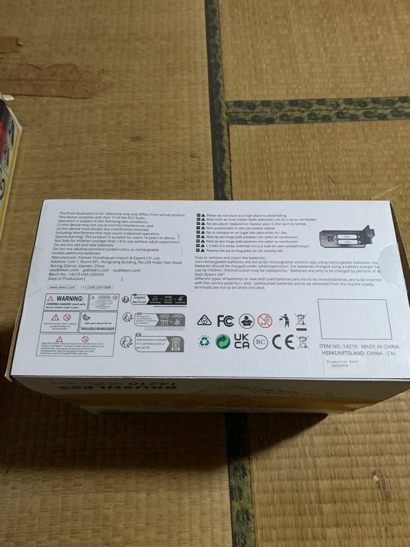 DEERCブラシレス14210 ラジコンカー開封のみになります。