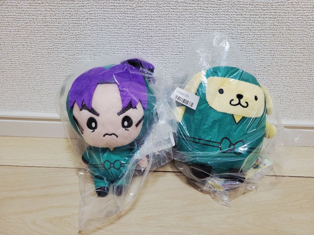 忍たま乱太郎×サンリオキャラクターズぬいぐるみ17点セット(セミコンプ)