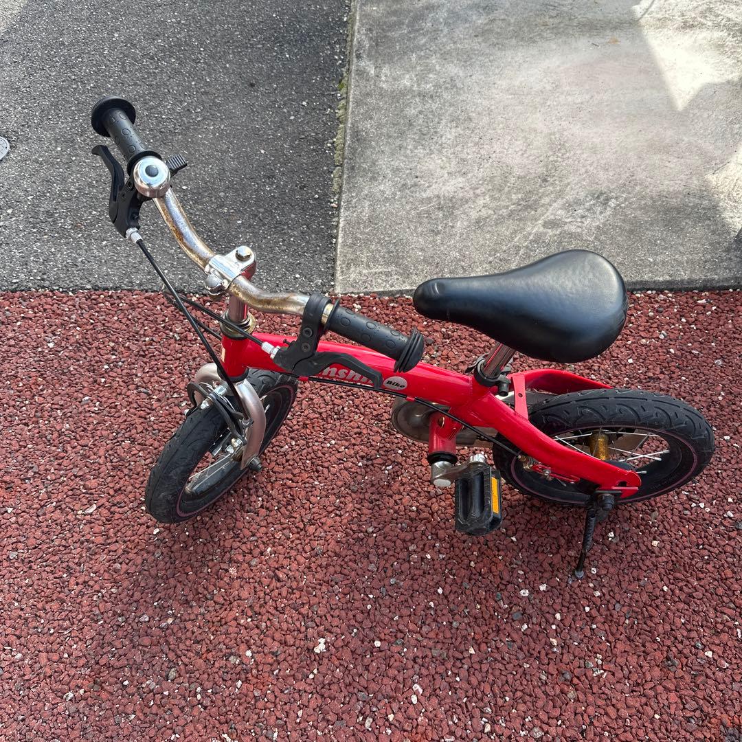 Henshin 幼児用自転車 赤