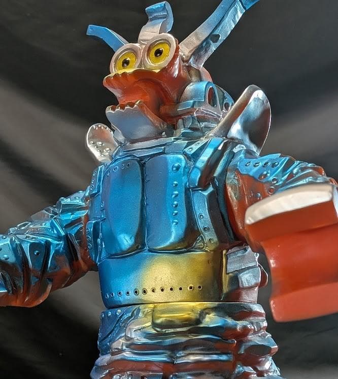 ジャイアントガルバン「キャプテンウルトラ」登場怪獣（ブルマァク復刻）ソフビ