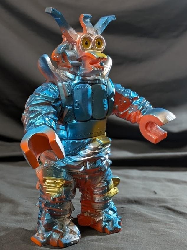 ジャイアントガルバン「キャプテンウルトラ」登場怪獣（ブルマァク復刻）ソフビ