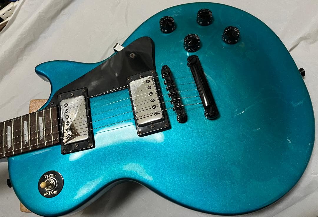 epiphone Les Paul Studio メタリックブルー