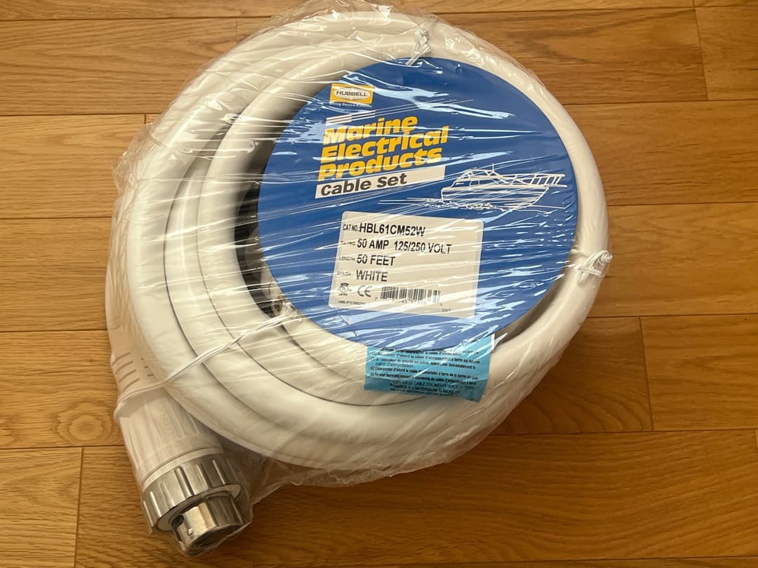 Hubbell HBL61CM52W 50A 125/250V 15M 白