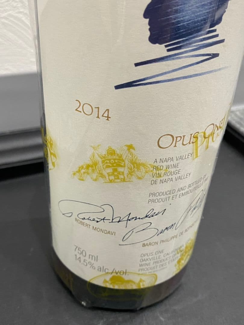 【未開栓】Opus One 2014 赤ワイン 750ml