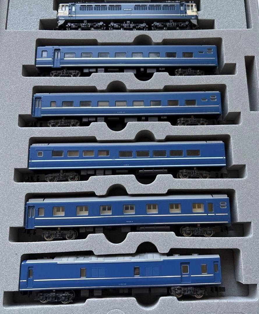 ⭐️【期間限定】EF65 500番台 付き24系25形寝台車6両セットKATO'