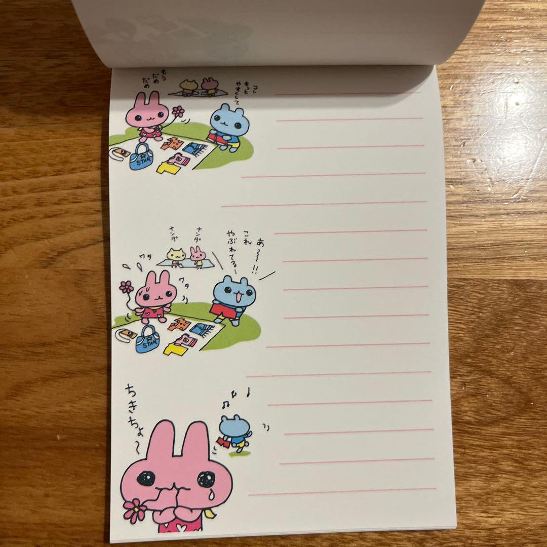 平成レトロ　メモ帳　サンエックス　ウサッコフリマ　2000年