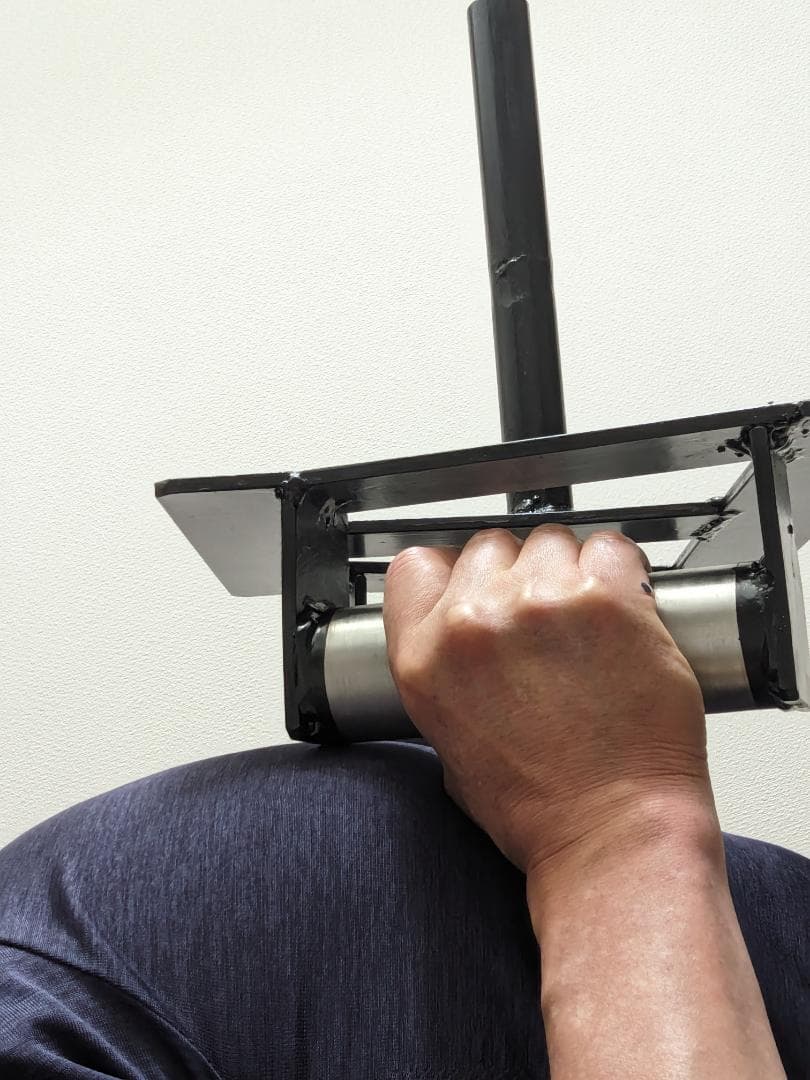 専用　ナローベンチプレス大胸筋中央部と三頭筋に　送料無料　太グリップ　ステンレス