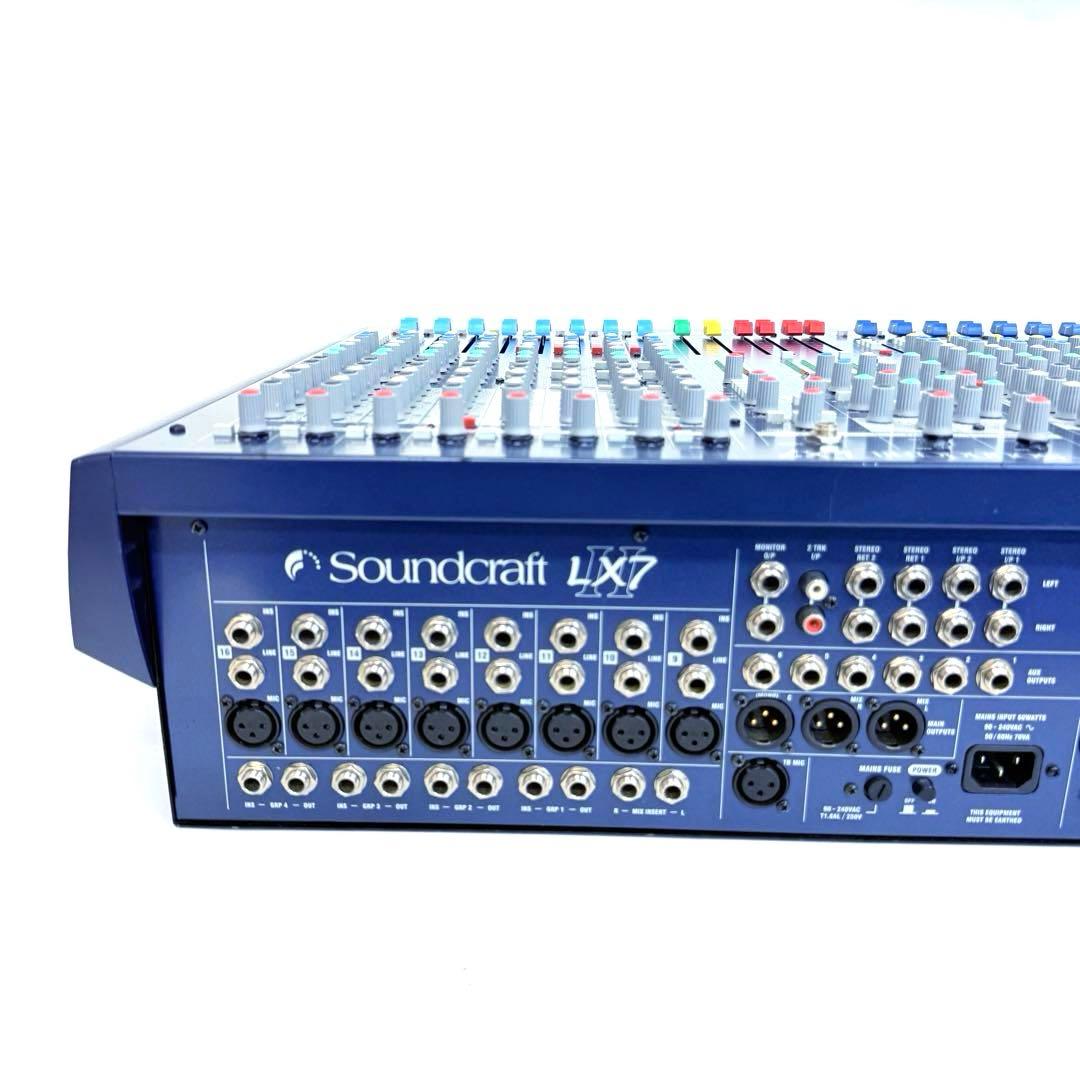 【動作良好】SOUNDCRAFT LX7 Ⅱ アナログミキサー