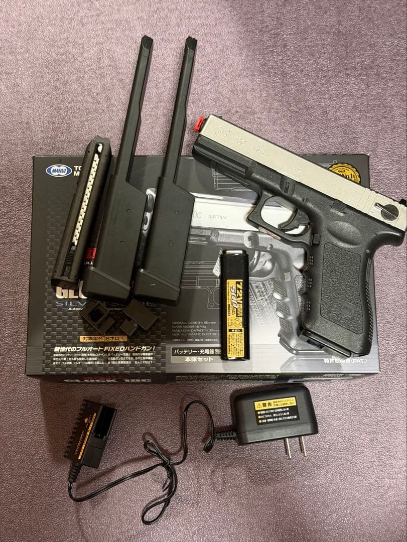 m*d様 【美品】東京マルイ GLOCK18C 電動ハンドガン シルバースライド