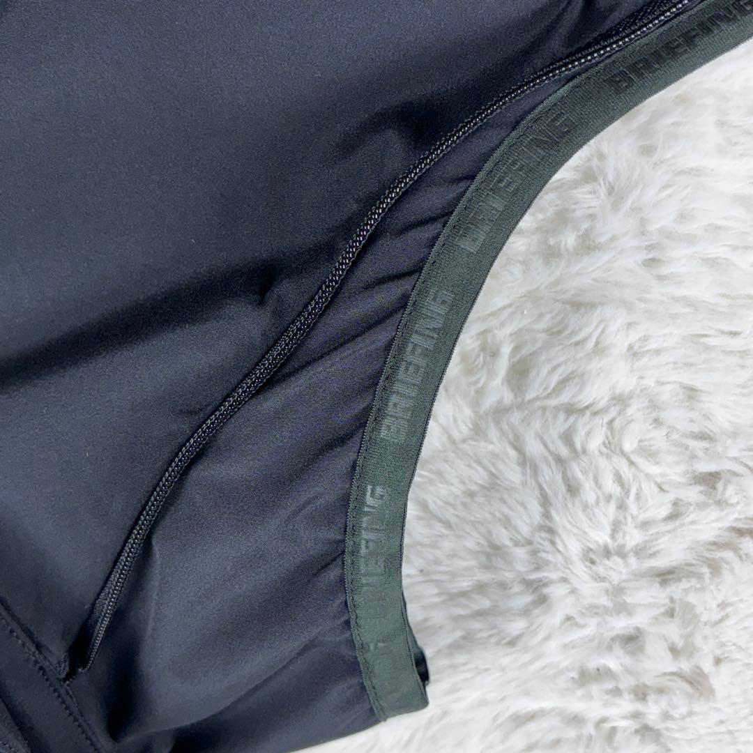 極美品 ブリーフィングゴルフ ウォームダール 2way ジャケットサイズS 黒