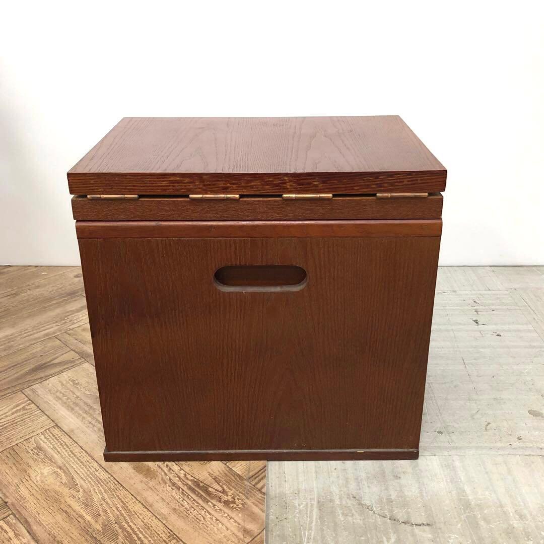 文机　折りたたみ机　アンティーク　和モダン　インテリア