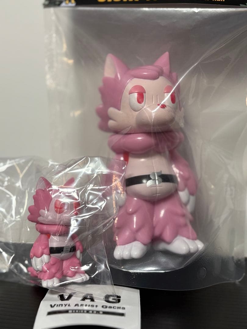 ゴレンジャー おおかみくんソフビ VAGおおかみくん(モモレンジャー)セット