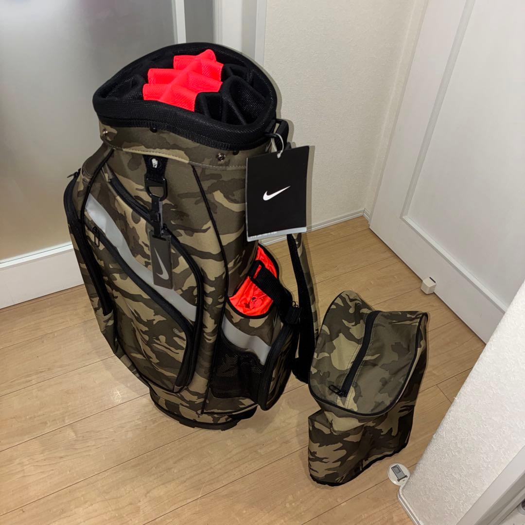 39★ 　美品　レア　ナイキ　NIKE 迷彩　カモ　キャディバッグ