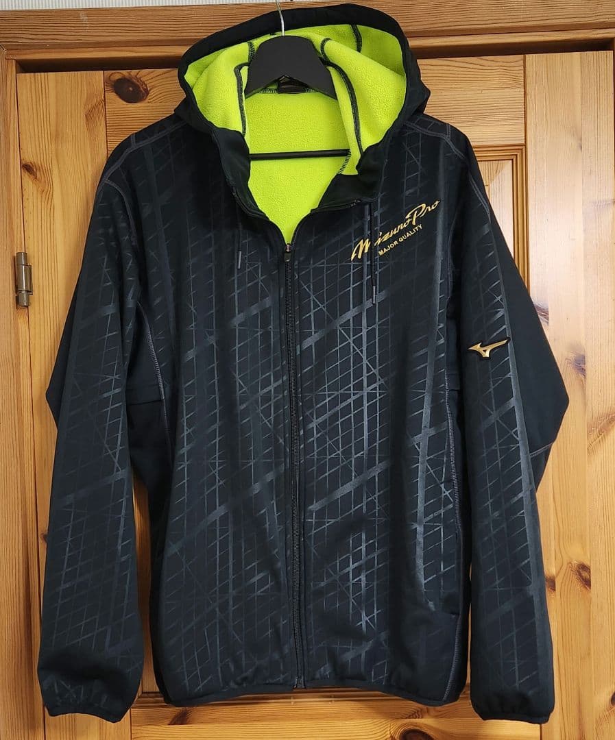 限定！ミズノプロ テックシールド パーカー O 黒 MIZUNO PRO 野球
