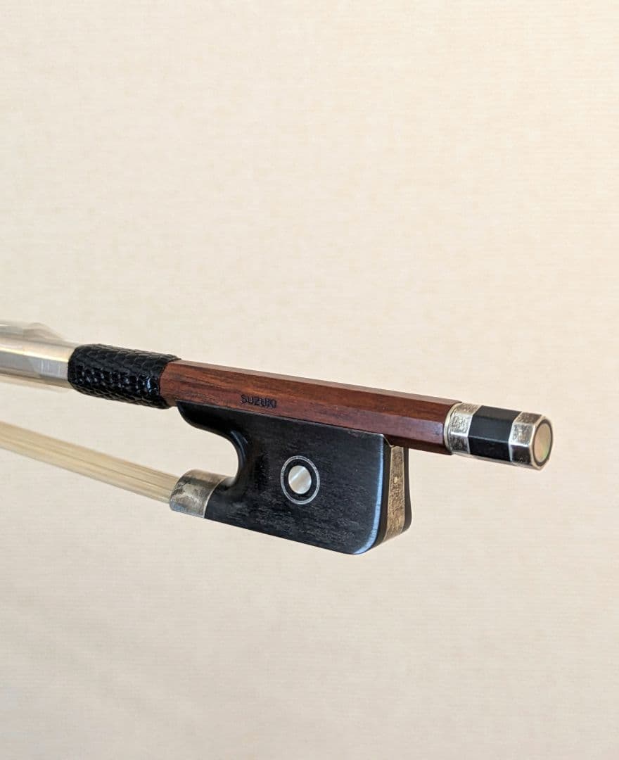 月末価格！ビオラ弓 suzuki No 2160 毛替え済