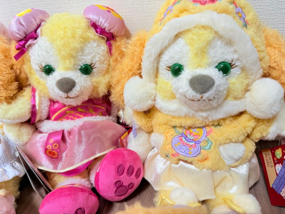 上海ディズニー　香港ディズニー　クッキーアン　ぬいぐるみ