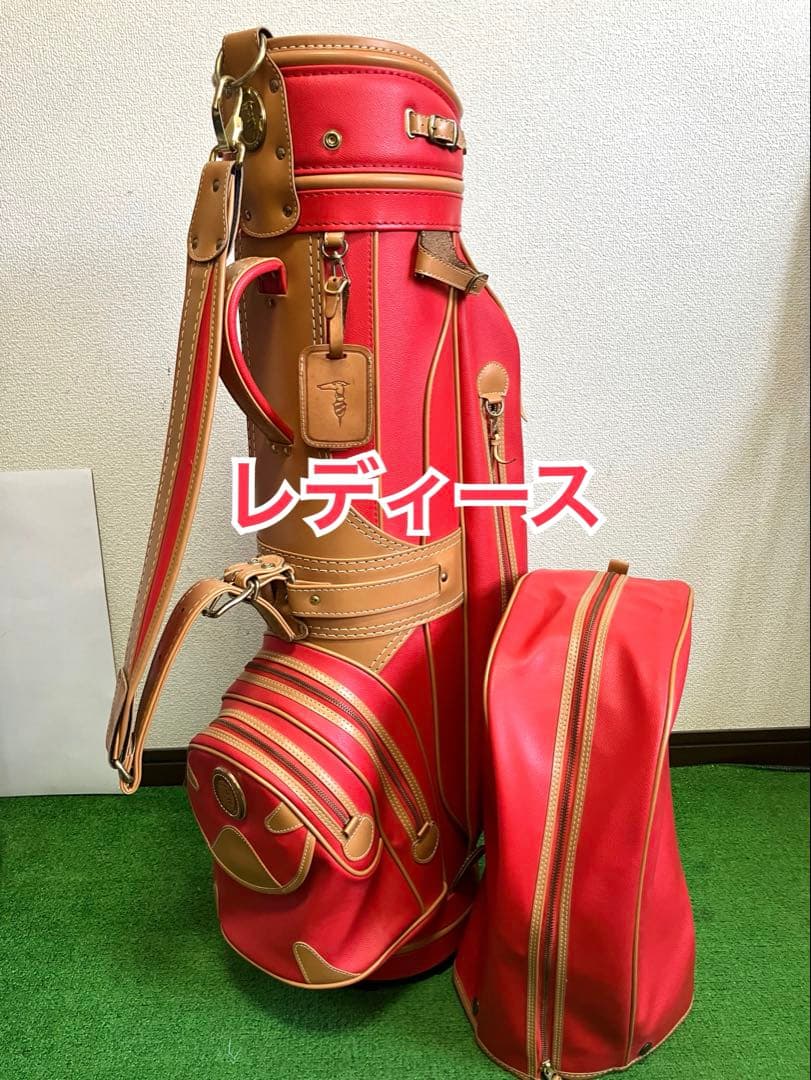 トラサルディ　レディースキャディバッグ　美品