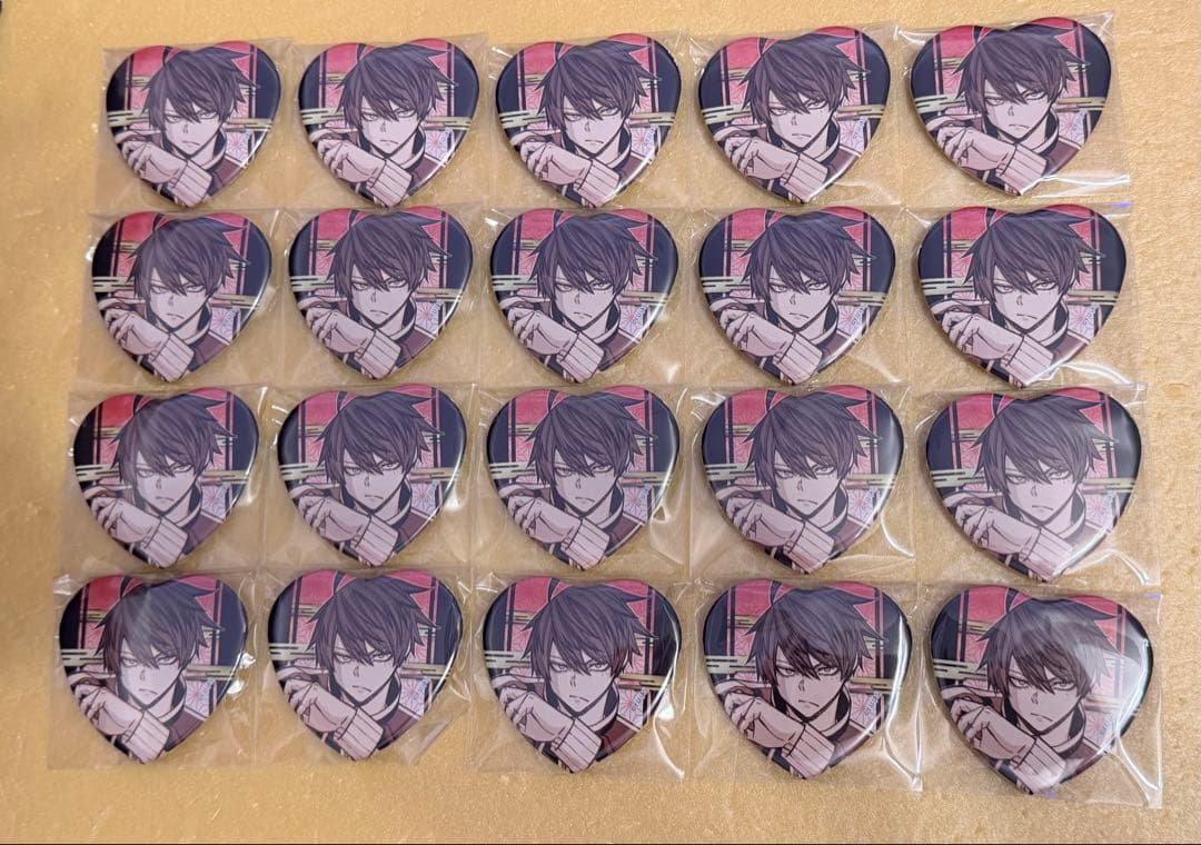 桃源暗鬼 ハート 缶バッジ 一ノ瀬 四季