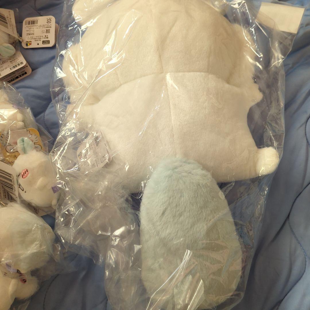 ちいかわ　モモンガだらけくじ　ショルダー　クッション　抱っこサイズ