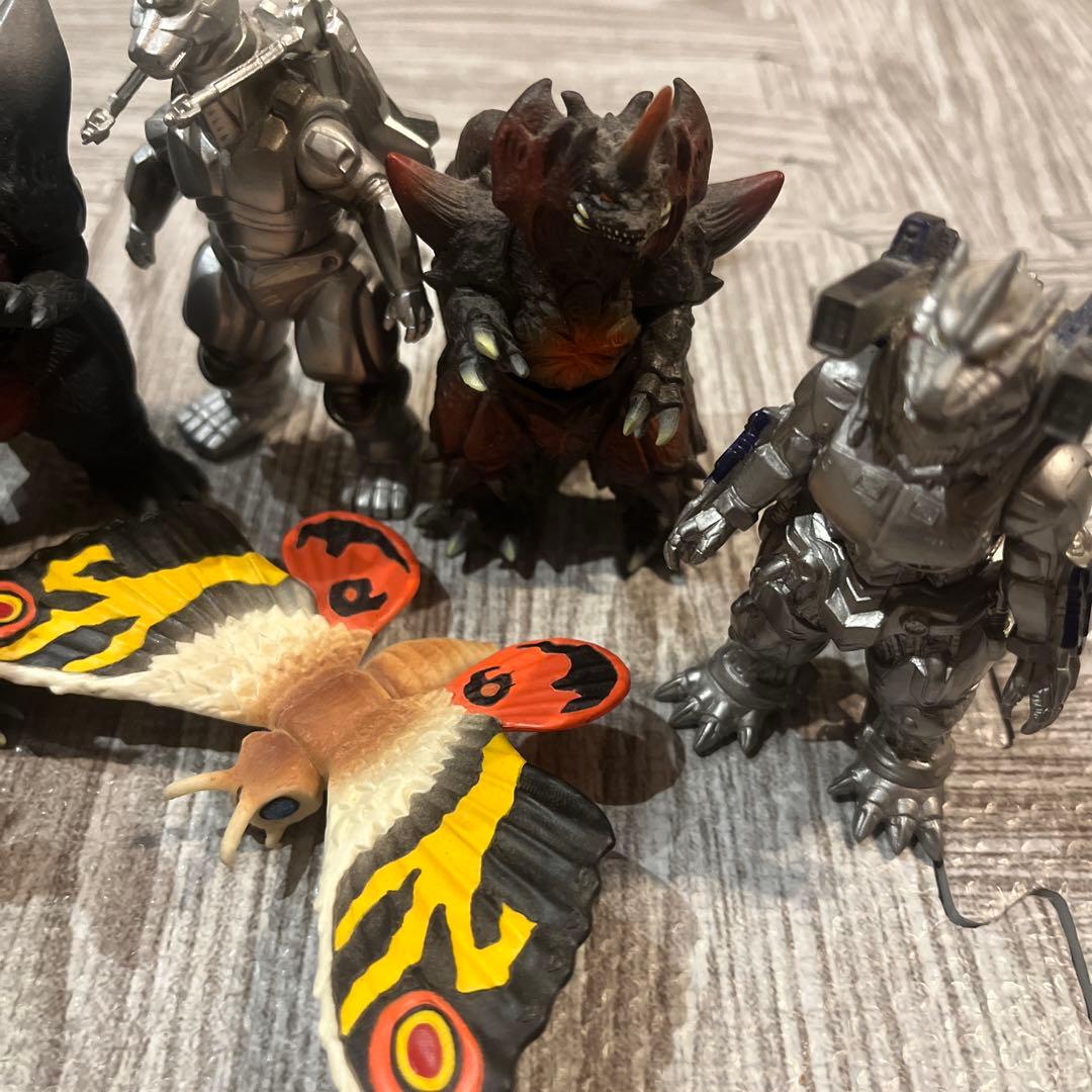 【コンプリート】HG ゴジラ ソフビ 6体セット モスラ メカゴジラ