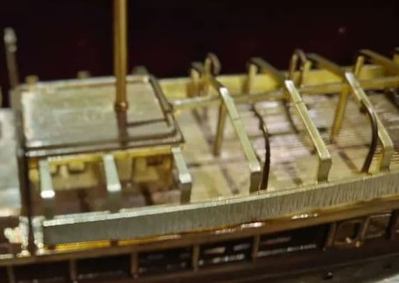 Natalie ナタリー号 インテリア 金属製精密模型 広島