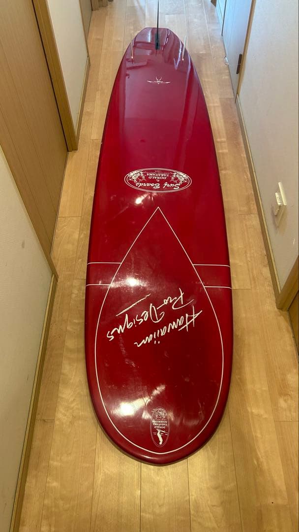 【都内の自宅引取り限定】ロングボード インザピンク 9.0ftドナルドタカヤマ