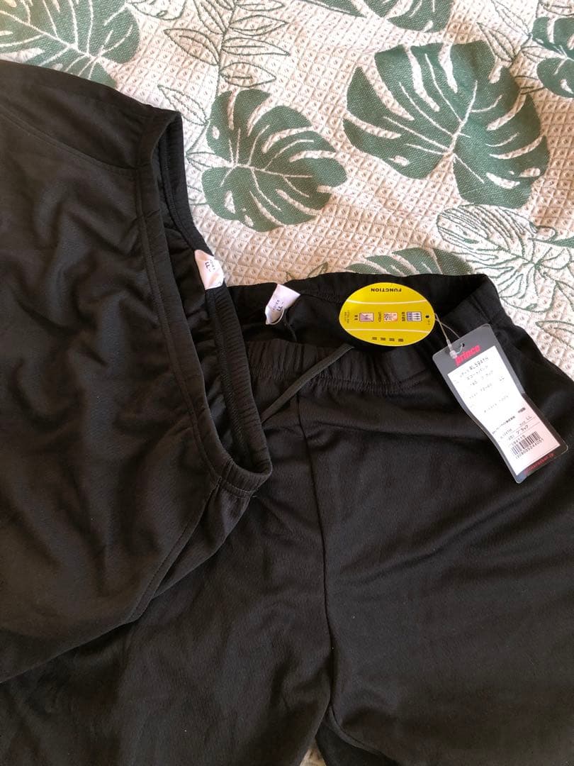 新品　タグ付　Prince テニス　パンツ　スコート ブラック　L L