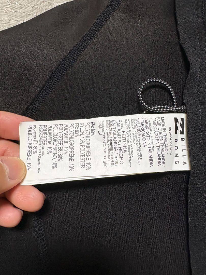 BILABONG(ビラボン) 3×2mm フルスーツ メンズ Mサイズ 美品