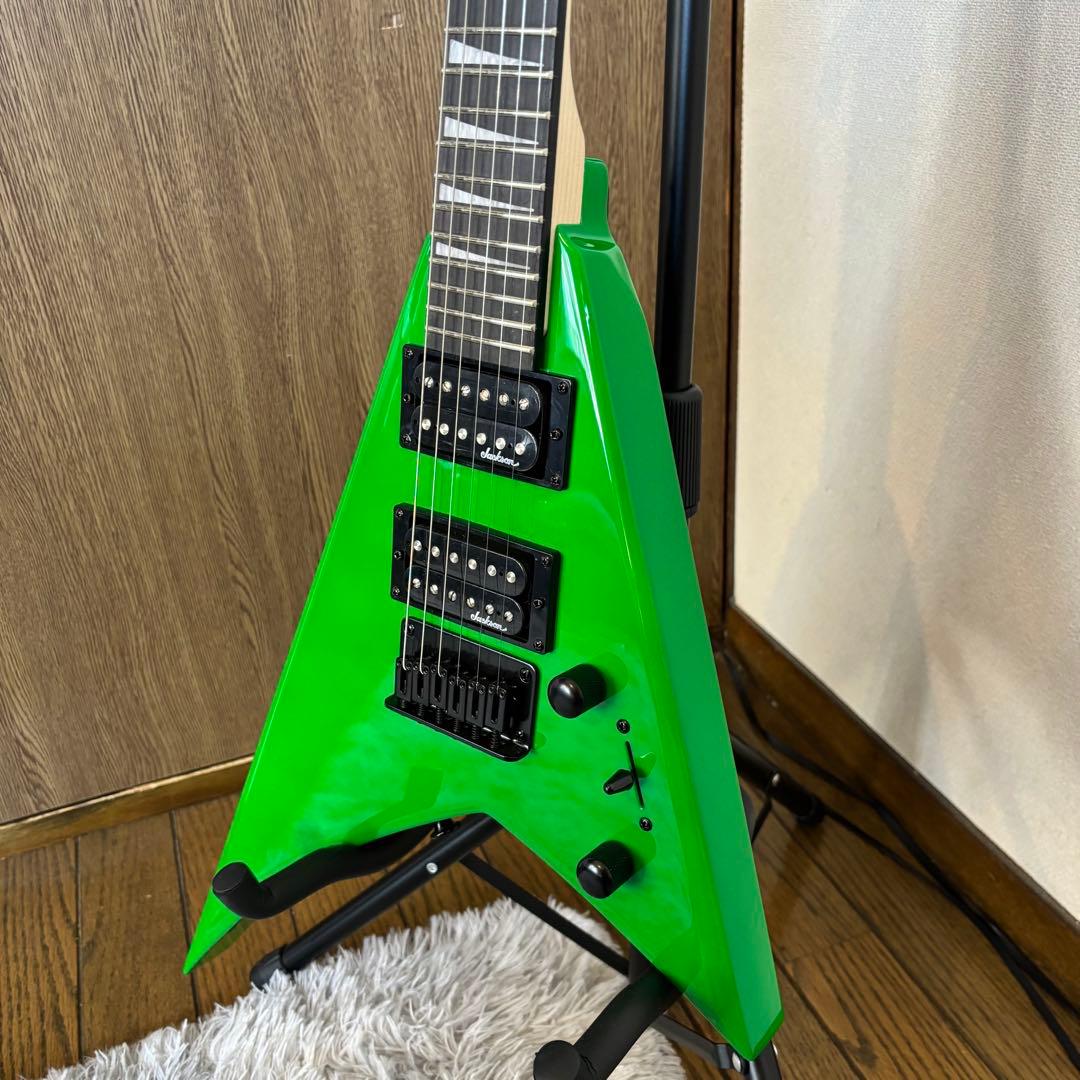 【新品】Jackson Minion JS1X Neon Green ケース付