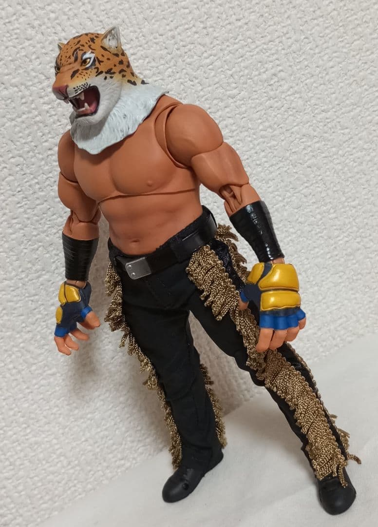 鉄拳 キング アクション フィギュア タイガーマスク W プロレス ソフビ