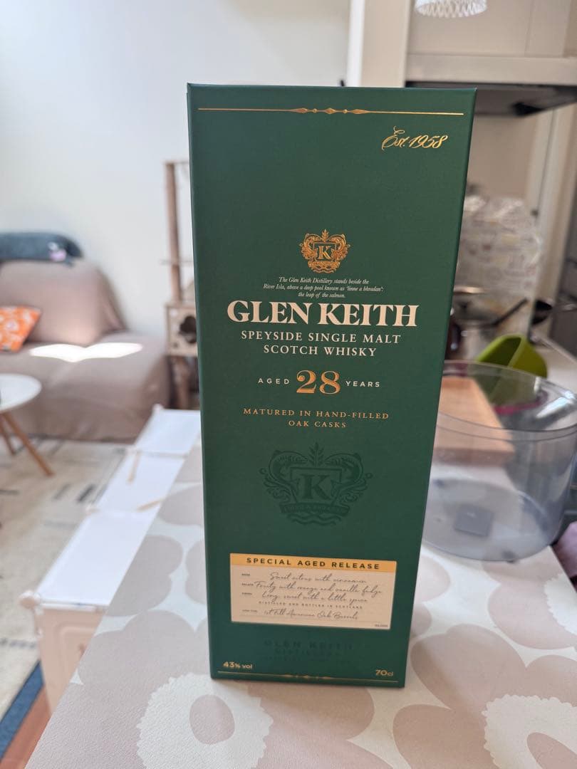GLEN KEITH 28年 スコッチウイスキー 700ml