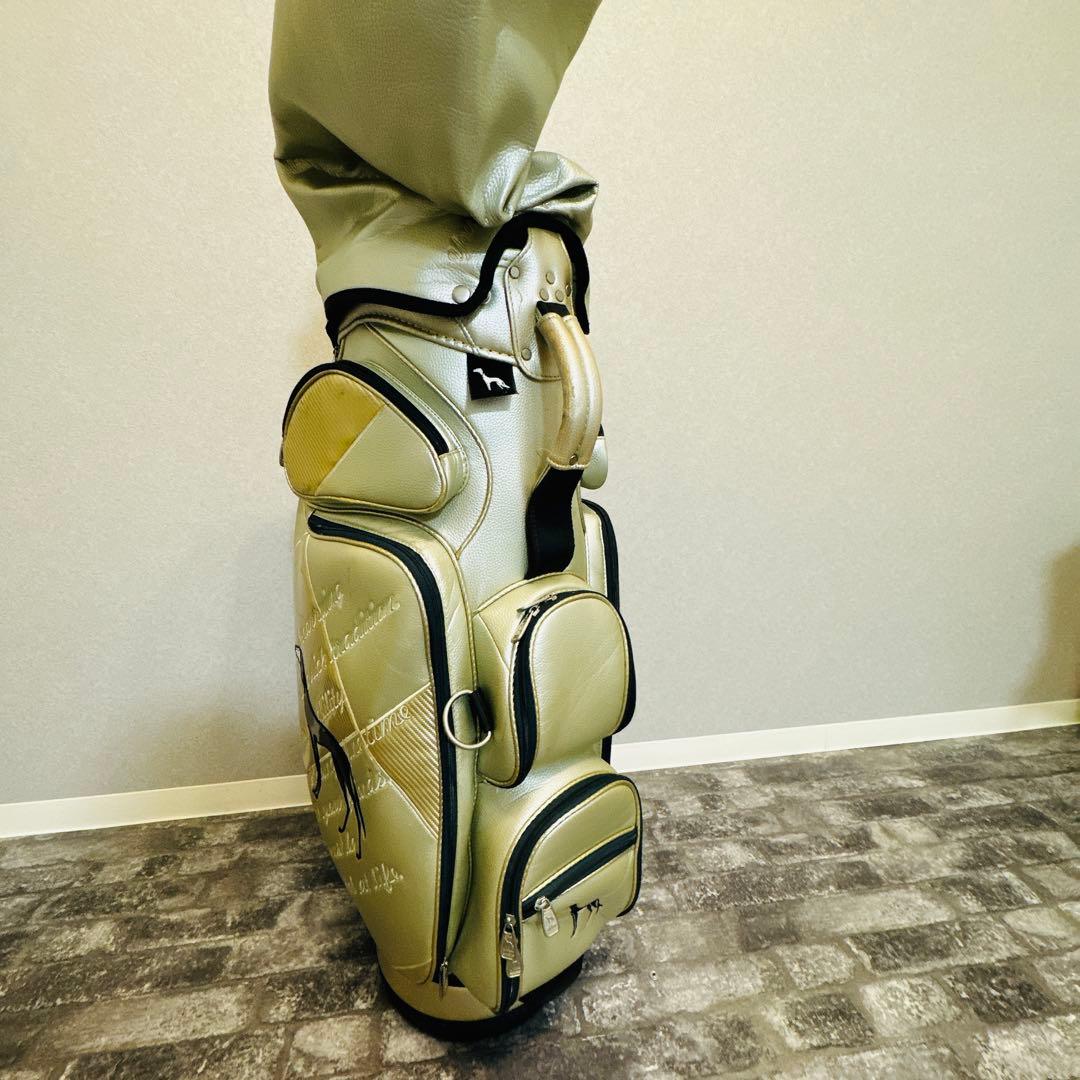 adabat アダバットキャディバッグ カート 6口 ゴールド