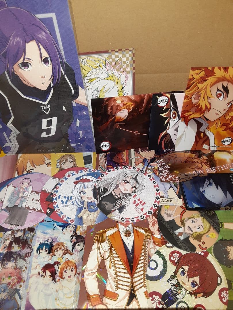 アニメグッズ 紙類・薄物 大量 まとめ売り 1000点