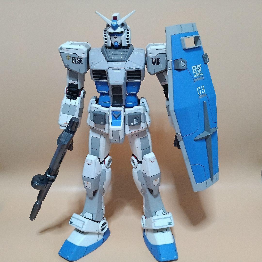 【ジャンク】ガンダム　プラモデル　組み立て品　大きめガンプラ