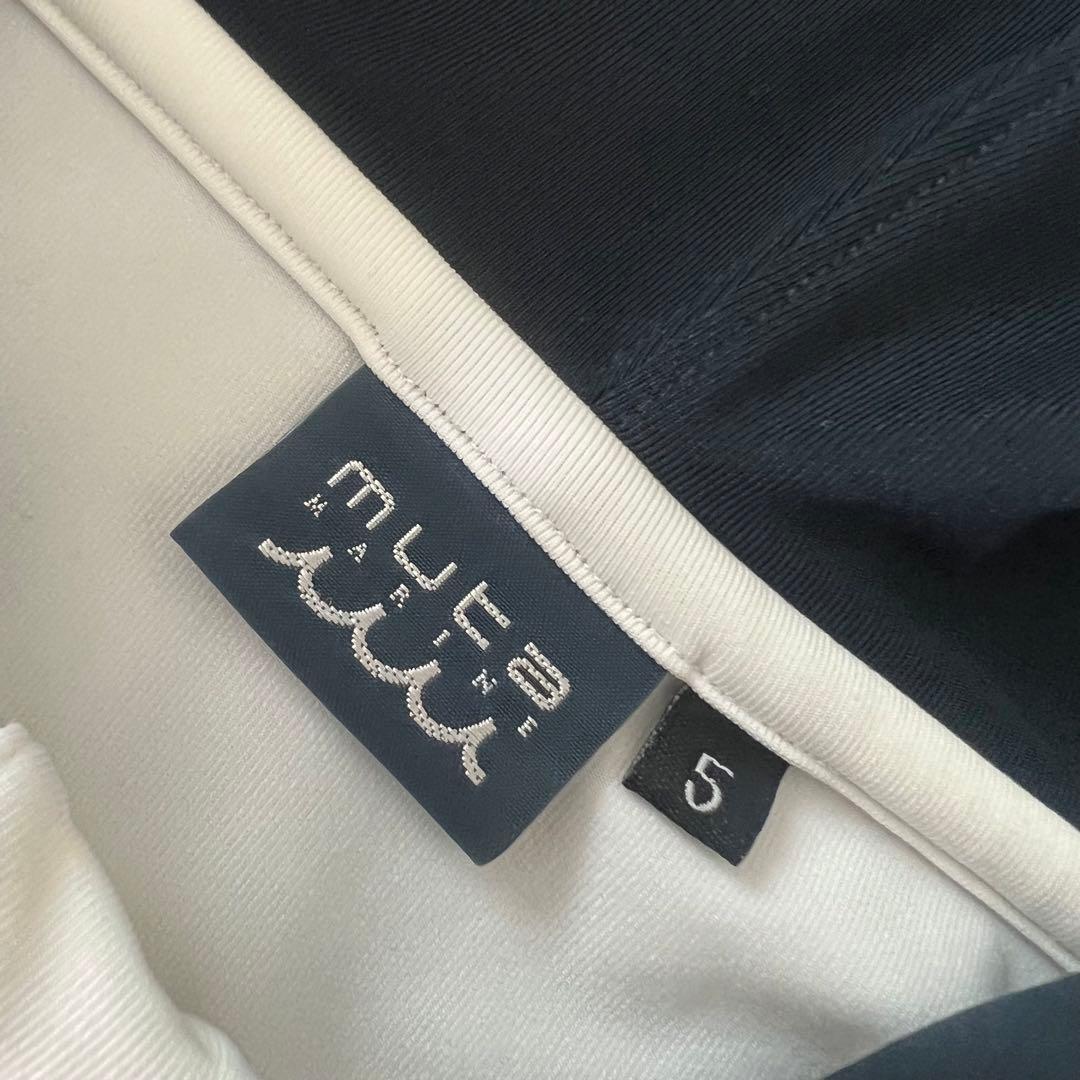 MUTA MARINE ムータマリン　パーカー　ゴルフ　メンズ　バイカラー　ロゴ