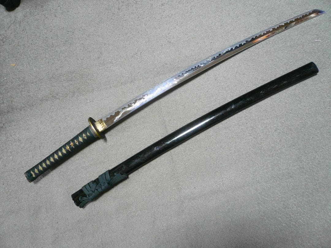 模造刀 龍彫り 梵字 日本刀