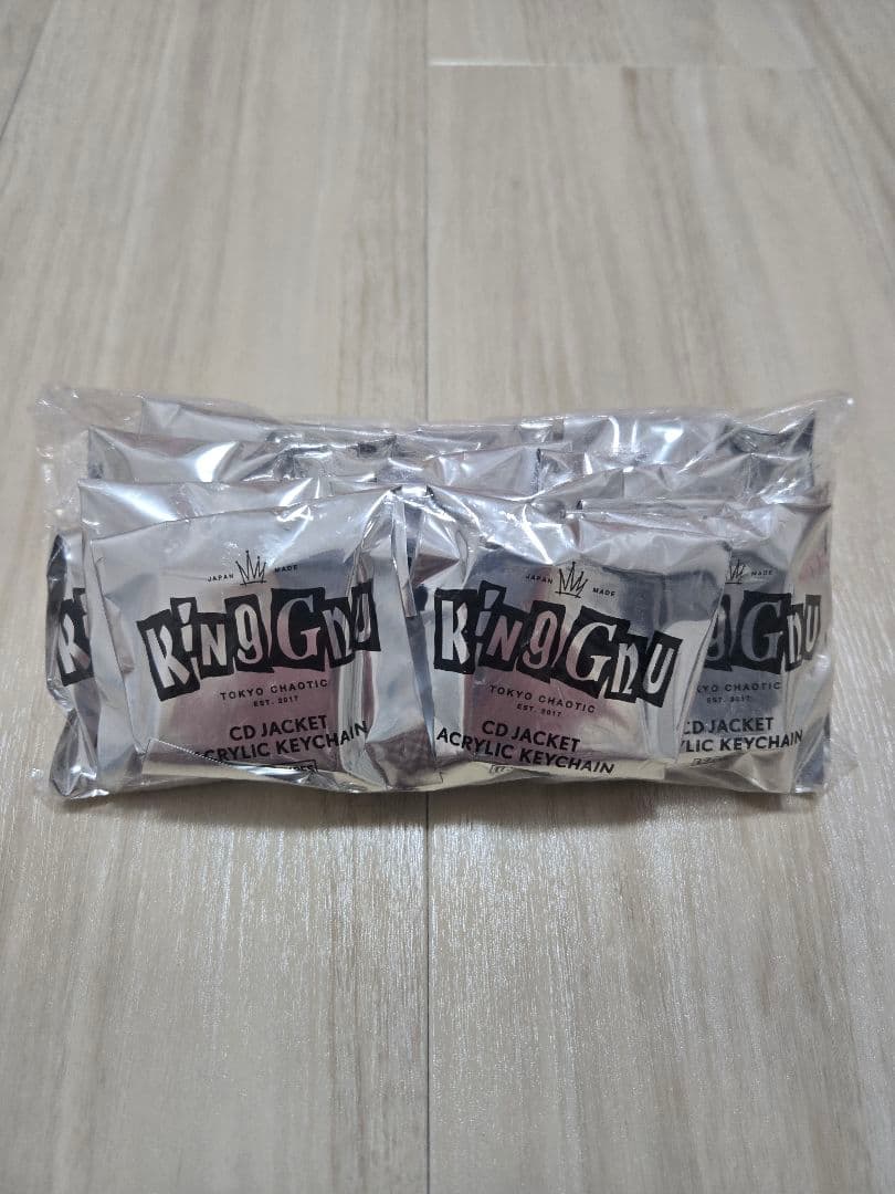 【未開封全種セット】King Gnu CDジャケット アクリルキーチェーン