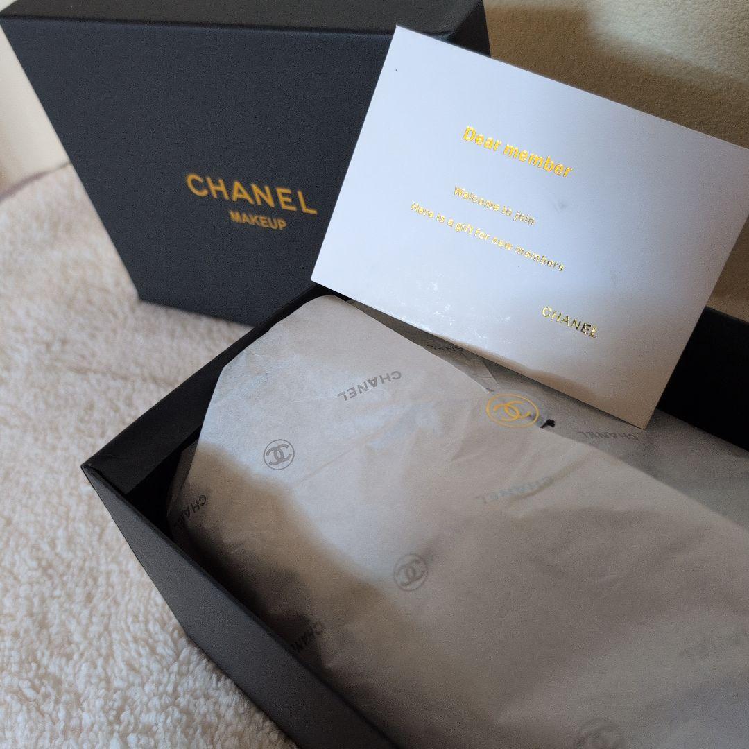 新品シャネル ノベルティ ゴールド金具 ハートチェーン ショルダーバッグ 黒