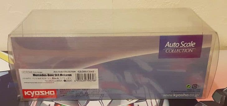 未使用　当時物　メルセデスベンツSLR マクラーレン 　オートスケール　ミニッツ