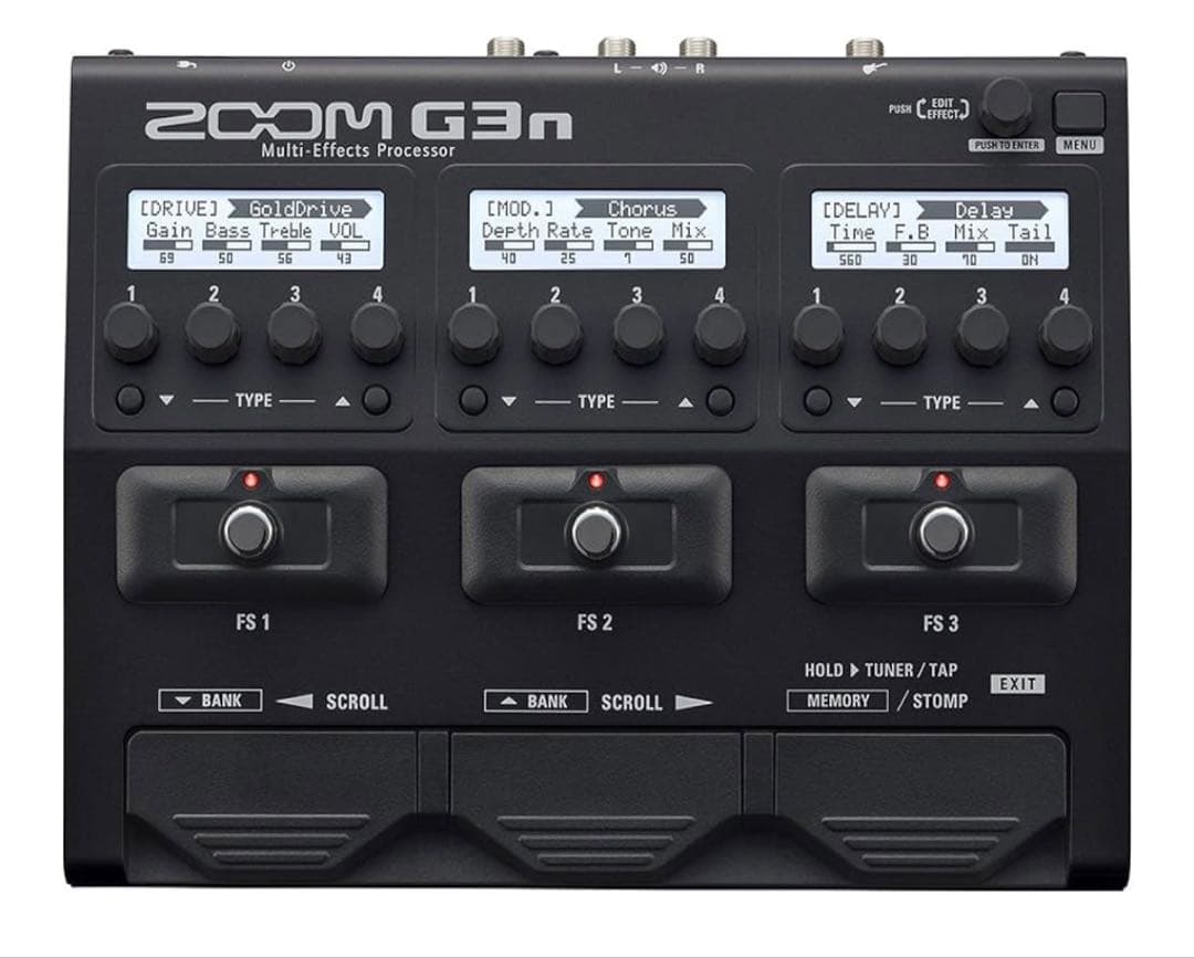 ZOOM G3n マルチエフェクター　新品未使用