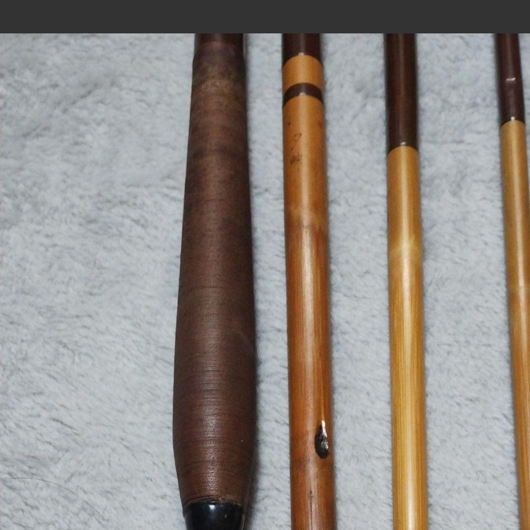 ヘラブナ釣竿竿師夕映竹１７尺８寸５分