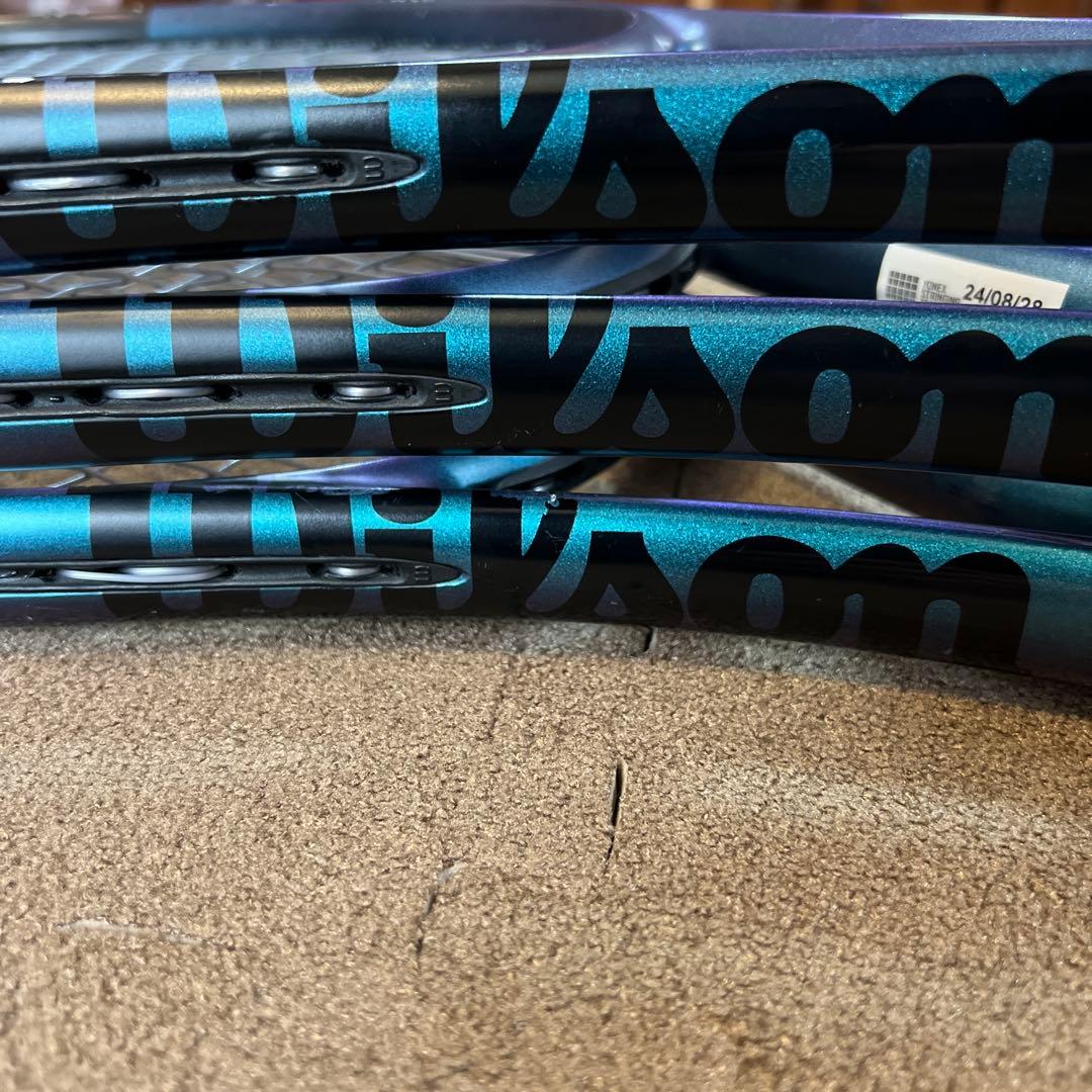 【3本セット】Wilson ULTRA 100 v4 競技・部活練習用／即戦力