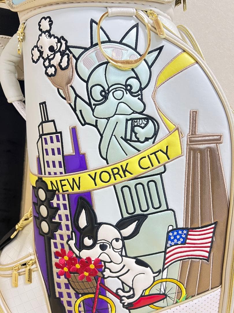 M.U.SPORTS キャディバッグ ローラー付き