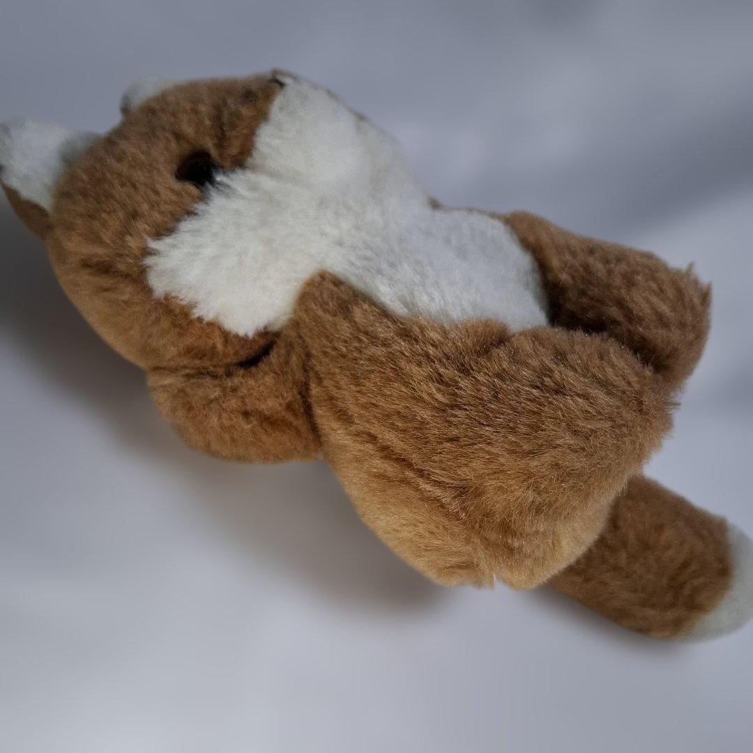 【ぬいぐるみの三英】キタキツネ★チロンノプ★　昭和レトロ＊当時物