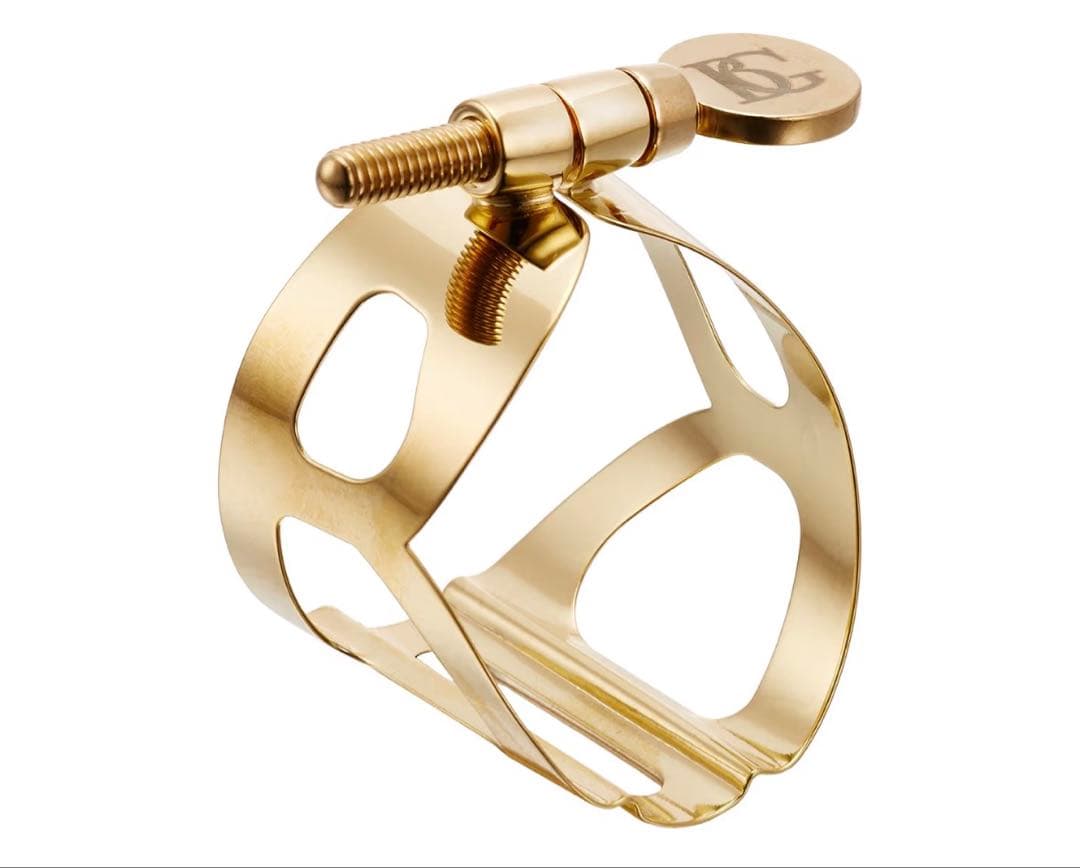 BGトラディション リガチャー テナーサクソフォーン用 ゴールドラッカー L40