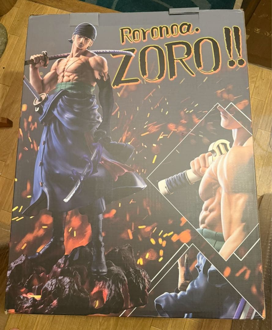 【ワンピース】ゾロ 超特大71cm！！ガレージキットフィギュア ロロノア・ゾロ