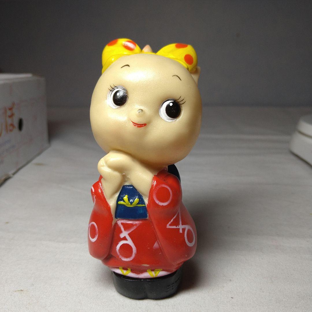 こりすのポッコちゃん　ソフビ　貯金箱　安田信託銀行　企業物　レトロ