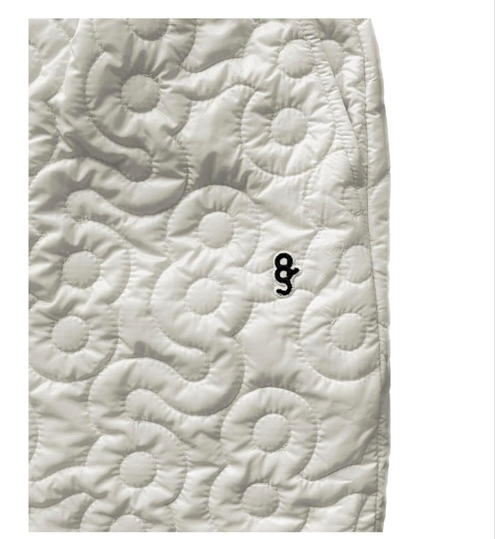 完売品⭐︎8G SHOOT ロゴキルティング中綿入りパンツ
